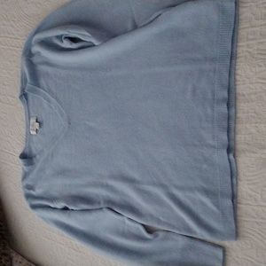 Croft and Barrow light blue sweater size S